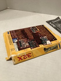Metal Head (Sega 32X, 1995) Box, Tray And Manual Only. -NO GAME-