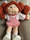 Vintage Cabbage Patch Doll, 15th Anniversary Edition, Red Hair, Blue Eyes