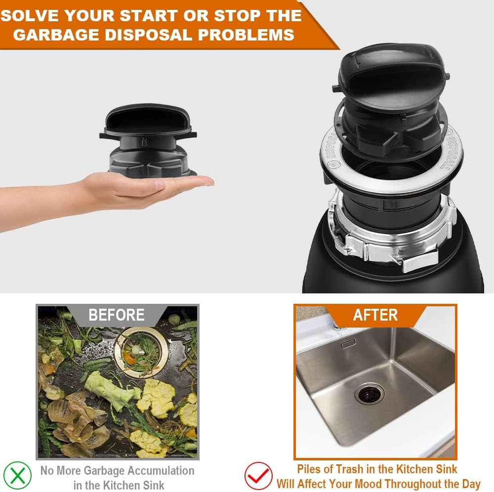 Garbage Disposal 75257 Magnetic Stopper, Garbage Disposal Parts-Turn Your Cover