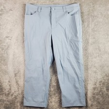 Eddie Bauer Pants Womens 8 Tech Capri Hiking Outdoor Pant Casual Travel 
