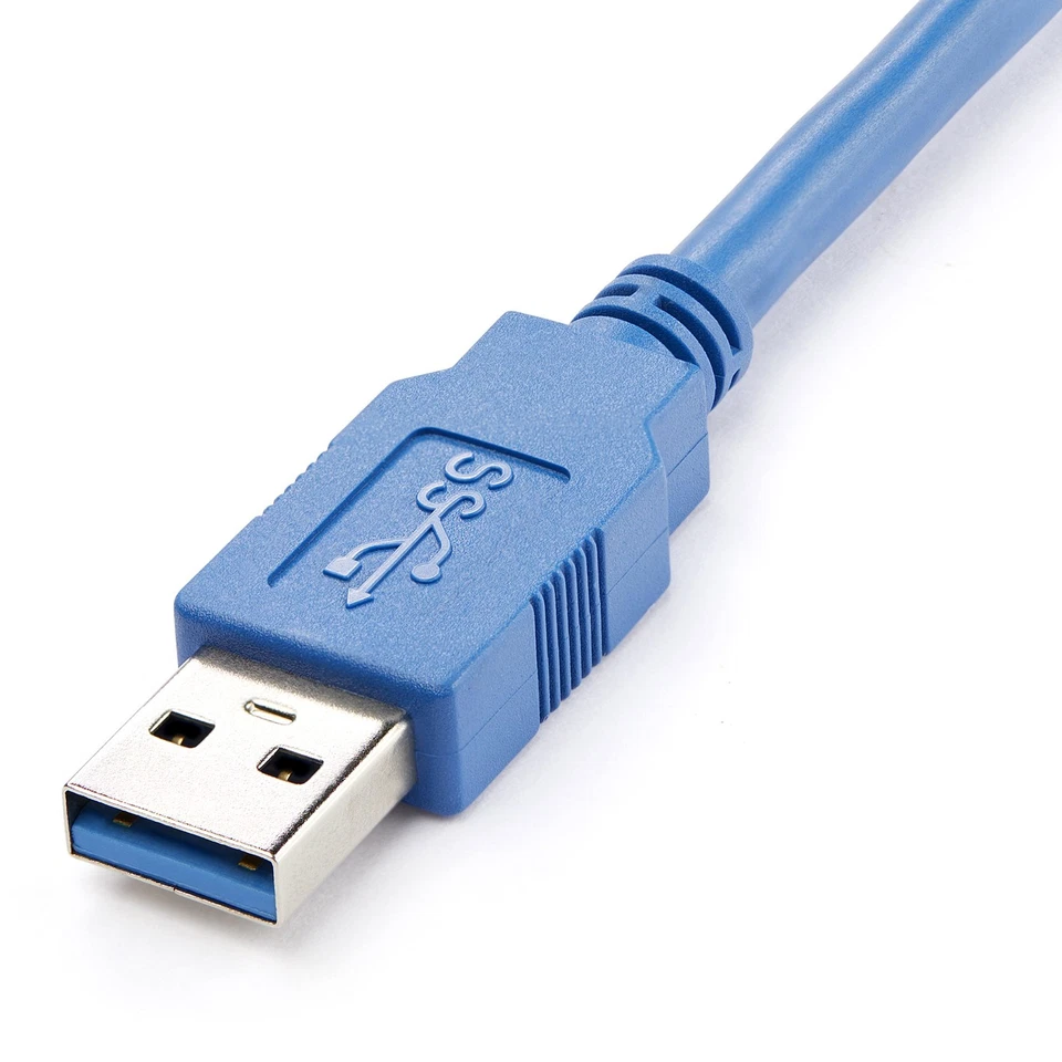 StarTech.com 5ft Desktop SuperSpeed USB 3.0 5Gbps Extension Cable - USB3SEXT5DSK - Image 3 of 4