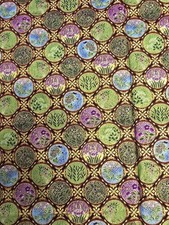 Robert Kaufman Fabric Imperial Collection D 6575 Blue Green Purple 1 Yd