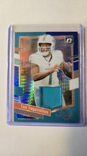 2023 Panini Donruss Optic - Donruss Threads Tua Tagovailoa #DT-TT Blue Hyper...