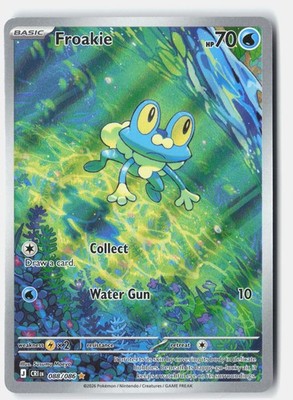 Froakie - 088/086 Holofoil Illustration Rare CRI 088/086 NM