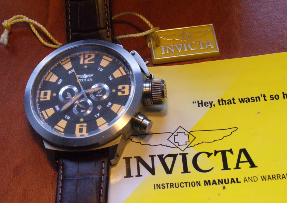 INVICTA Uhr Corduba  Modell 2642 200m Water resist schwarz - Bild 4 von 4