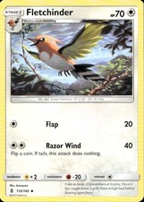 FLETCHINDER 110/145 Uncommon Guardians Rising Pokemon NM/M A13: 7
