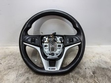 2012 Camaro Zl1 Oem Leather Steering Wheel With Red Stitch Mt No Paddles Used