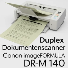 Canon Dr-M140 40S/M USB Duplex Document Scanner Windows 7 10 11 With Software