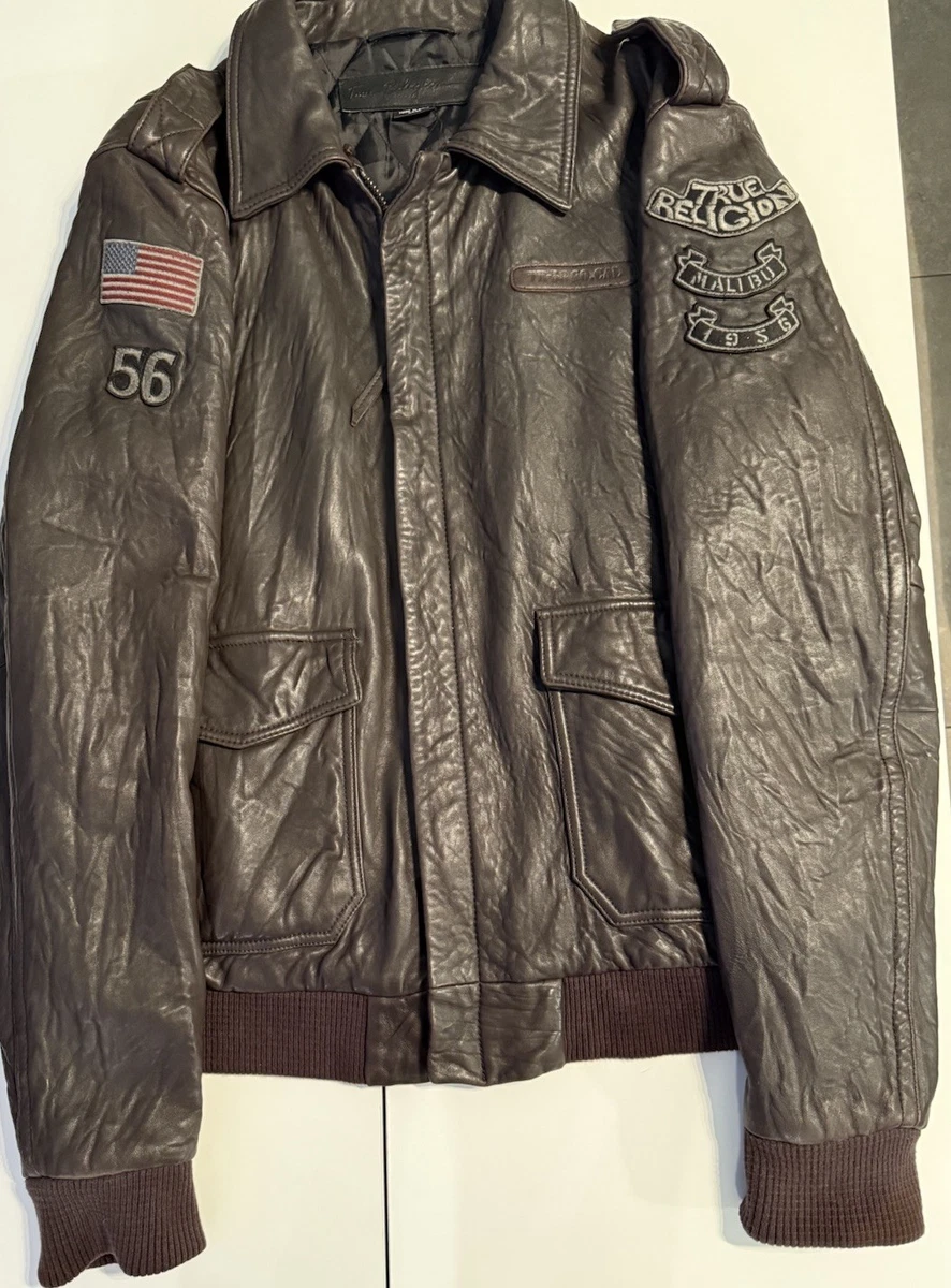 True Religion Coats, Jackets & Vests Leather Outer Shell for Men