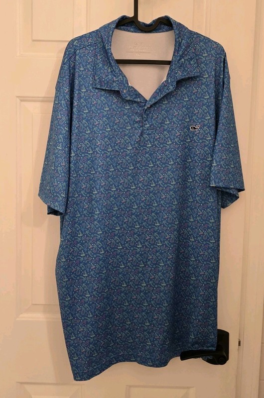 Vineyard Vines 2XL Men’s Polo Performance Shirts (2)