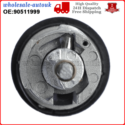 Ignition Barrel & 2 Keys Fits For VAUXHALL Astra Corsa Zafira Meriva Tigra Combo - Picture 3 of 8