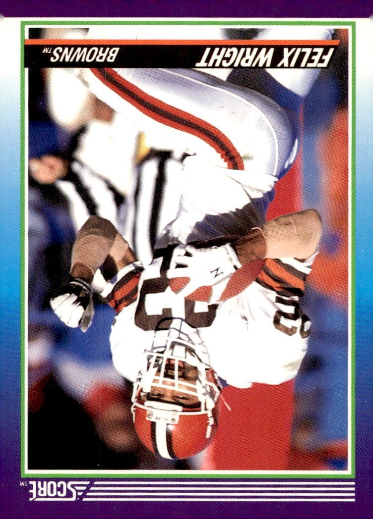 1990 Score #122 Felix Wright
