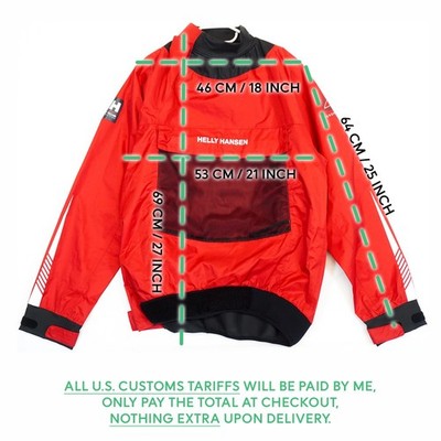 Helly Hansen Hydro Power Pro Series Red Ripstop Sailing Jacket