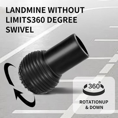 Langhantel-Landmine, tragbarer Gummiball für Split Squats, Lumberjacks Rows