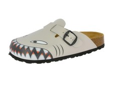 mens bioline haai clogs, grey, 39 EU
