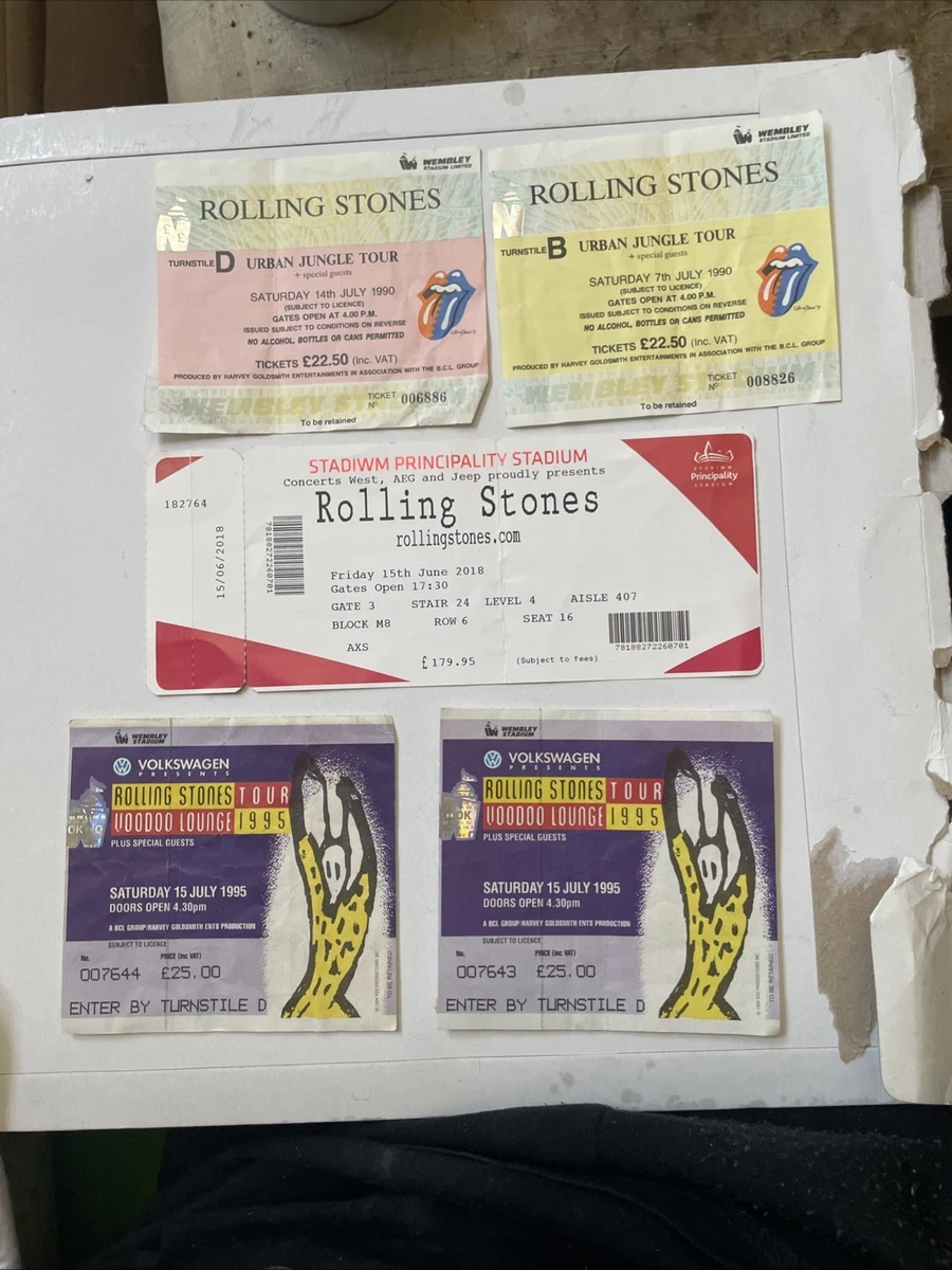 Rolling Stones Tickets for sale | eBay UK