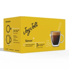 New Joy Jolt Savor Double Wall 13.5 Oz. Insulated Mugs  (Pack of 2) Hot/Cold