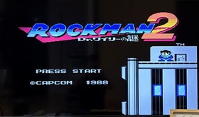 Rockman 2 Mega Man 2 Nintendo Famicom FC NES Cartridge Loose Japan Tested