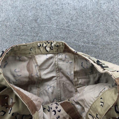 Vintage US Military Pants Mens Medium Desert Chocolate Chip Camo Cargo 80s - Picture 8 of 13