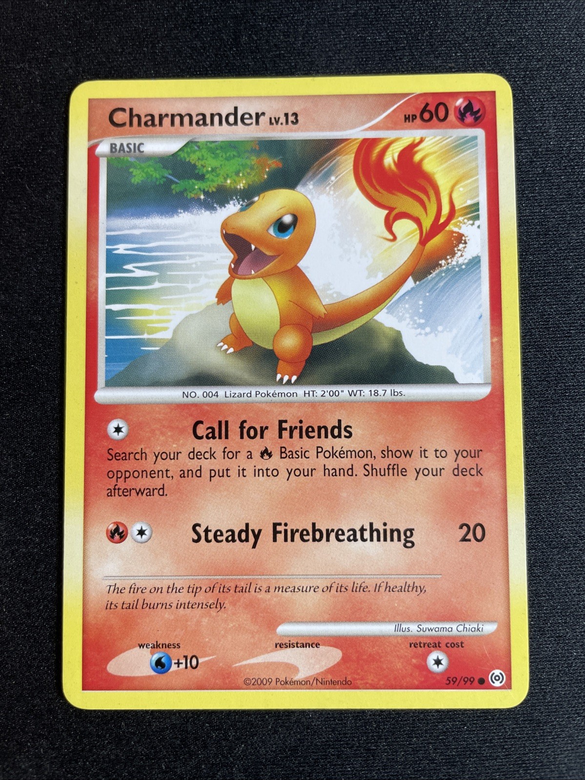 Charmander 59/99 Common Arceus Pokemon Lightly Played