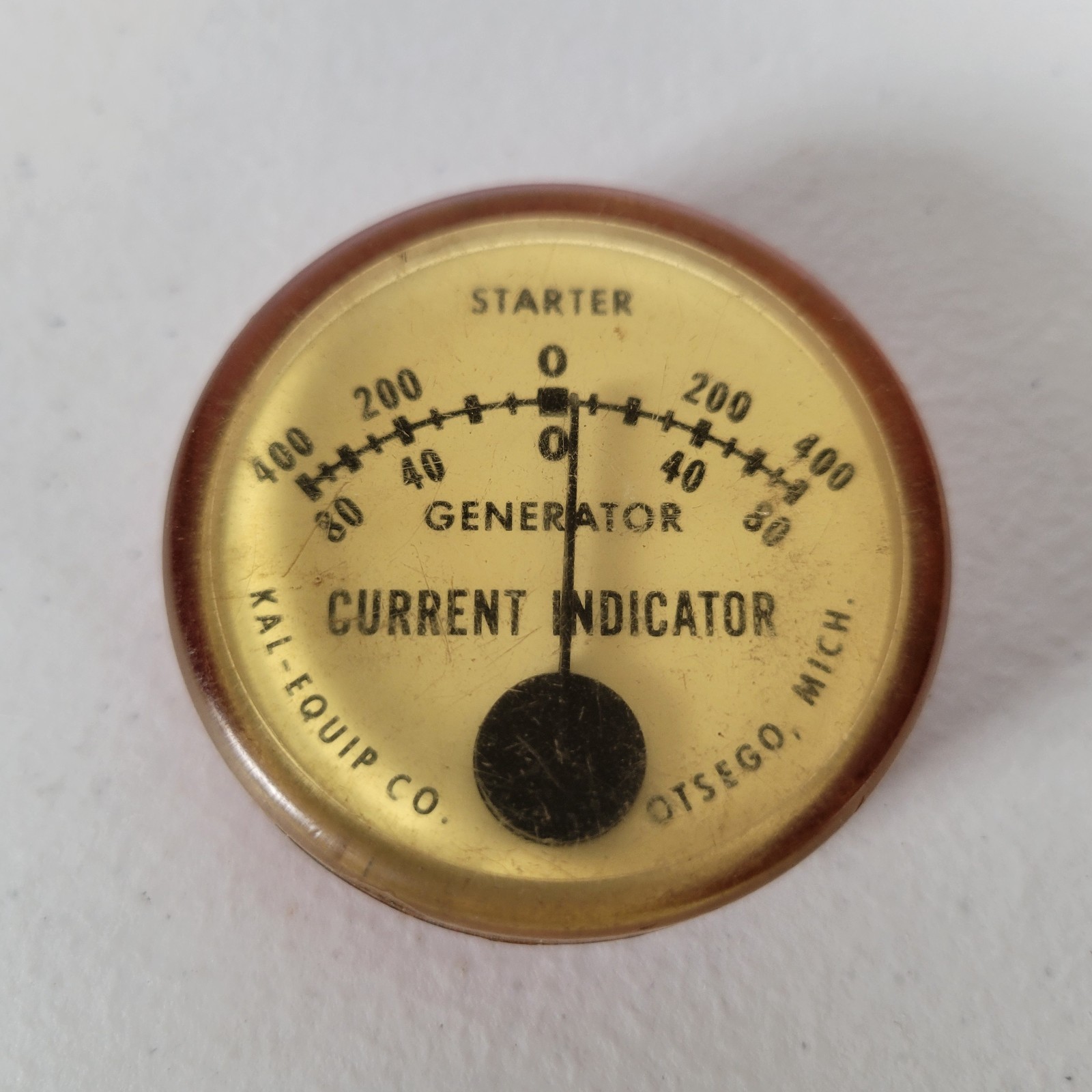 Vintage Kal-Equip Co Alternator Generator Starter Current Indicator USA Untested