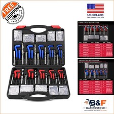 Steel 320-Piece Rethread Kit: Heli Coil for A...