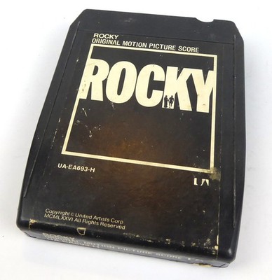 8 Track Kassette - ROCKY - Original Soundtrack - 8-Track Tape