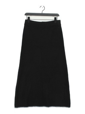 Nobody's Child Damen Midi Rock S Schwarz Polyester Neu Mit Etikett