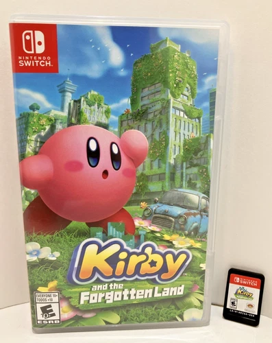 Kirby and the Forgotten Land Nintendo Switch Complete w/Box Switch 1 Excellent