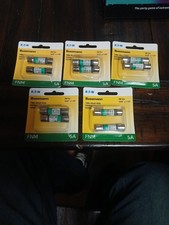 Lot Of 5 Amp Fuse Bussman 5A Midget Cartridge Time Delay Fuse 2 Per Pack ...