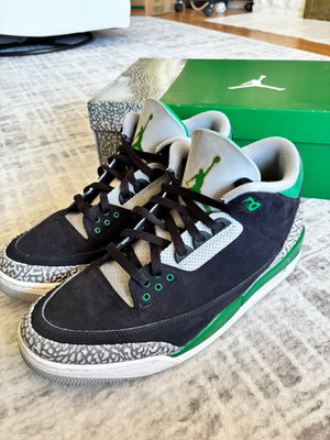 Jordan Air Jordan 3 Retro Pine Green Black CT8532-030 2021 Men's