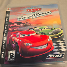 THQ Cars Race-O-Rama PS3 Complete w/ Manual Racing Cars Series NTSC E