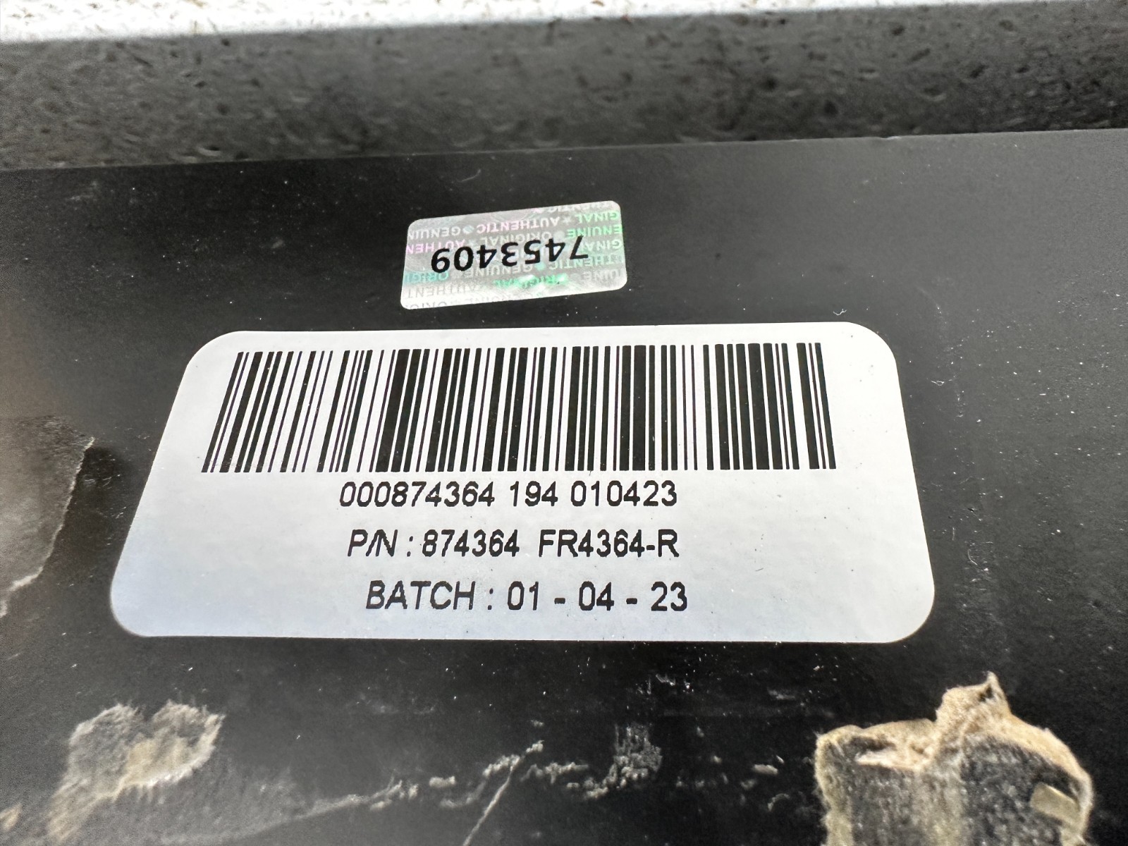 2022-2025 Ferrari 296 GTB GTS Radiator Intercooler Right RH  874364 FR4364-R OEM