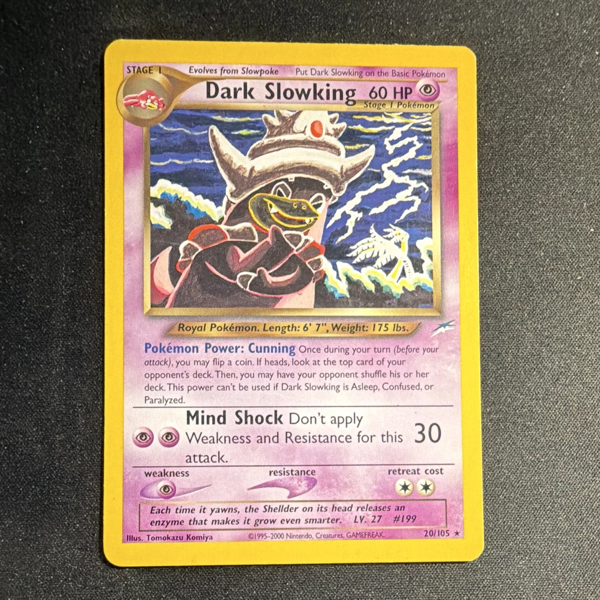 Dark Slowking 20/105 Neo Destiny for sale | eBay