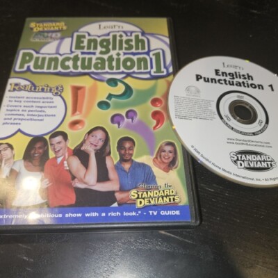 Standard Deviants: Learn English Punctuation 1