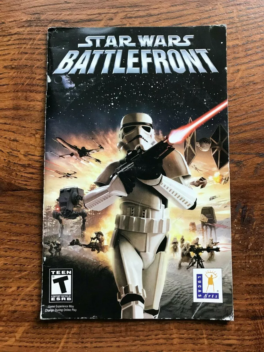 Star Wars: Battlefront II PS2 Front cover