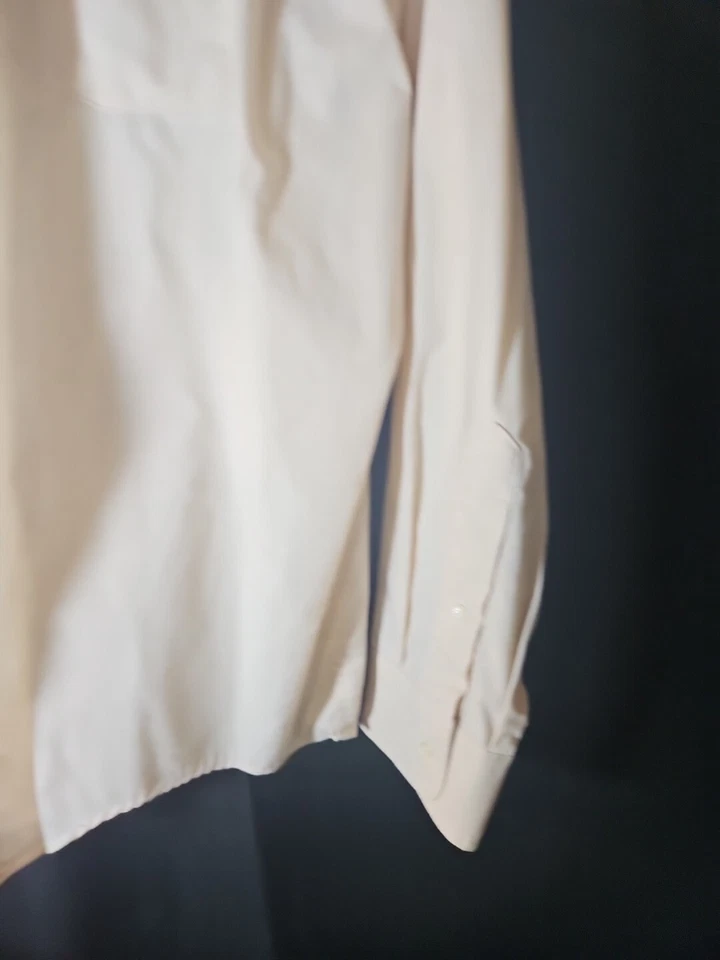 Camisa de vestir Enro Ultra Pinpoint para hombre 17 (35-36 de alto) manga larga con botones Foto 4 de 4