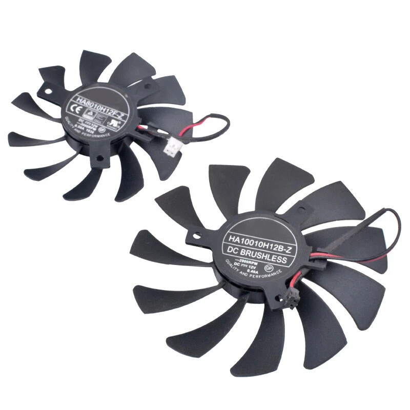 For MSI HA8010H12F-Z GT 730 2GB V3 Graphics Card Cooler Fan Cooling Fan - Image 3 of 4