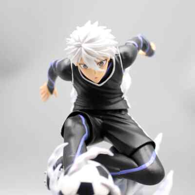Gooyeh Seishiro Nagi Figur Blue Lock Figuren Anime Actionfigur Statue Modell 21CM PVC Skulptur Schreibtisch-Dekoration Sammlerstück für Anime Fans
