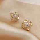 Stud Earrings Sparkling Knot Cz