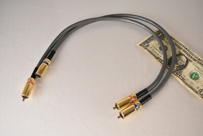 .5m Pair Wireworld Equinox 5.2  (5 Squared) RCA Audio Interconnect Cables