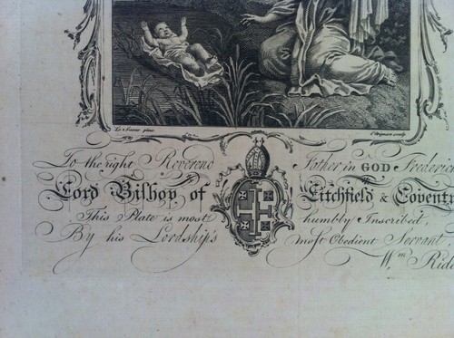 MOSES in the BULLRUSHES Gravure Originale THE CHRISTIAN'S FAMILY BIBLE 1763 - Picture 3 of 3