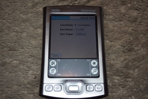 Palm One Tungsten E2 Organisateur Portable, Chargeur, Palm 16 Mo Carte d'extension - Photo 4 sur 14