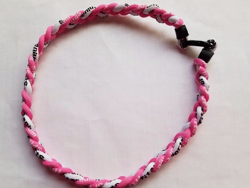 Titanium Ionic Tornado Sport Baseball Necklace 20" 3-rope Braid US Seller - Picture 39 of 46
