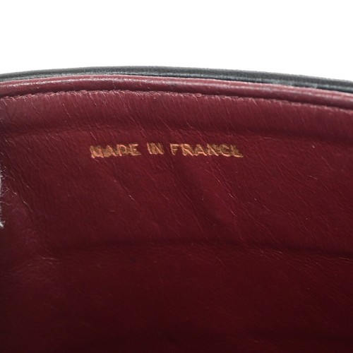 CHANEL CC Logo Matelasse Chain Shoulder Bag Leather GHW Black Vintage 645RK074 - Picture 16 of 18