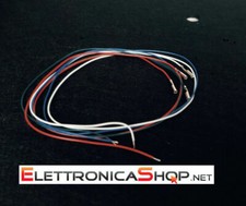 Kit 4 cavi audio per cablaggio braccio giradischi Technics SL-1200/1210 - 34 cm