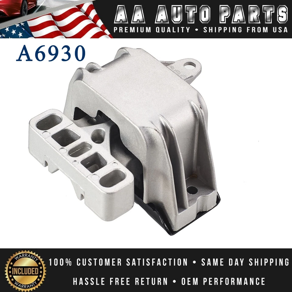 3PC Engine Motor & Transmission Mount for 1998-2005 Volkswagen Beetle l4 2.0L - Image 4 of 4