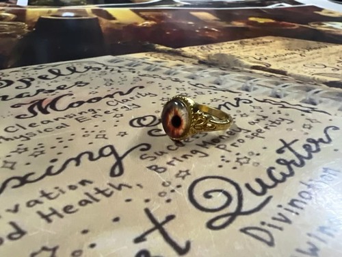 Magickal Talisman Ring Attract Wealth Love Money 9999 Professional Witch Powers