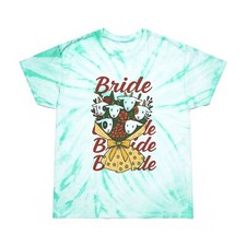 Tie-Dye Tshirt Goat Mom Bride Shirt Groovy Goat Bouquet Wedding Bachelorette Tee