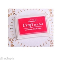 Ink Pad Craft Pigment for Paper Wood Fabric Scrapbook 51 Colours Art InkPad